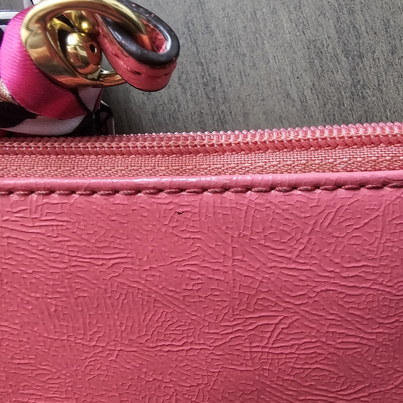 Limited Edition Coach Wristlet with Scarf Accent - Picture 8 of 10